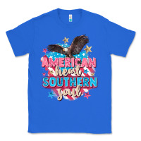 True Royal American heart southern soul 4th of july Classic Tee - FaDigitalArtStudio