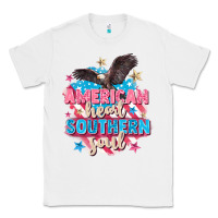 White American heart southern soul 4th of july Classic Tee - FaDigitalArtStudio