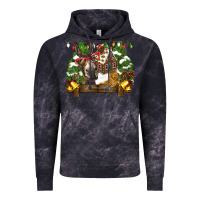 Cloud Black christmas donkey candy house Vintage Hoodie - BarkalooDesign