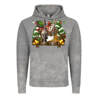 Cloud Rock christmas donkey candy house Vintage Hoodie - BarkalooDesign