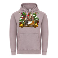 Vintage Zinc christmas donkey candy house Vintage Hoodie - BarkalooDesign