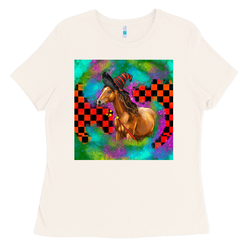 Halloween Quarter Horse Ladies Tee by LillyAllenDesigns | Teevron