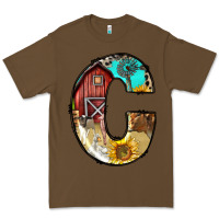 Cacao farm life alphabet lowercase letters c Premium Tee - BundleAndBundleShop