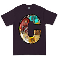 Plum farm life alphabet lowercase letters c Premium Tee - BundleAndBundleShop
