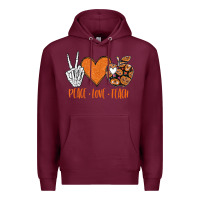 Burgundy halloween shirts t shirt Premium Hoodie - baoMotion