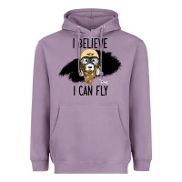 Lavender I Beleive I Can Fly, Dog, Heavyweight Hoodie - Bettercallsaul