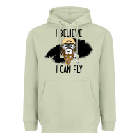 Matcha I Beleive I Can Fly, Dog, Heavyweight Hoodie - Bettercallsaul