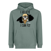 Sage I Beleive I Can Fly, Dog, Heavyweight Hoodie - Bettercallsaul