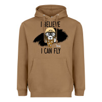 Toasted Coconut I Beleive I Can Fly, Dog, Heavyweight Hoodie - Bettercallsaul