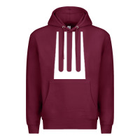 Burgundy kitchen utensil fork simple easy halloween party costume long sleeve t Premium Hoodie - baoMotion