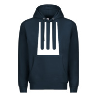 Navy kitchen utensil fork simple easy halloween party costume long sleeve t Premium Hoodie - baoMotion