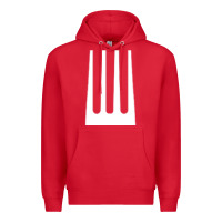 Red kitchen utensil fork simple easy halloween party costume long sleeve t Premium Hoodie - baoMotion