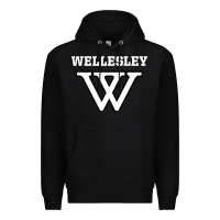 Black WELLESLEY Premium Hoodie - baoMotion