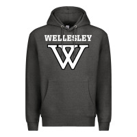 Charcoal Heather WELLESLEY Premium Hoodie - baoMotion