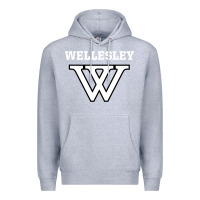 Heather Grey WELLESLEY Premium Hoodie - baoMotion