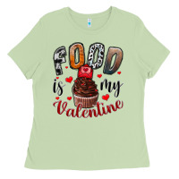 Matcha Food İs My Valentine Ladies Tee - SublimationCraftShop