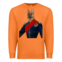 Carrot Pet Portraits, Custom Pet Portraits, Renaissance Pet Portraits, Custom Premium Sweatshirt - RanaPortraitStore
