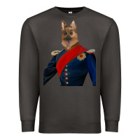 Smoke Pet Portraits, Custom Pet Portraits, Renaissance Pet Portraits, Custom Premium Sweatshirt - RanaPortraitStore