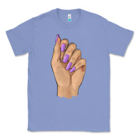 Colony Blue nail Classic Tee - BarkalooDesign