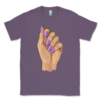 Lavender nail Classic Tee - BarkalooDesign