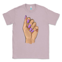 Lilac nail Classic Tee - BarkalooDesign