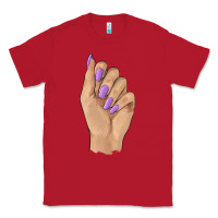 Red nail Classic Tee - BarkalooDesign