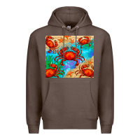 Coffee crab Premium Hoodie - BarkalooDesign
