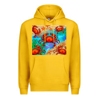 Lemon crab Premium Hoodie - BarkalooDesign