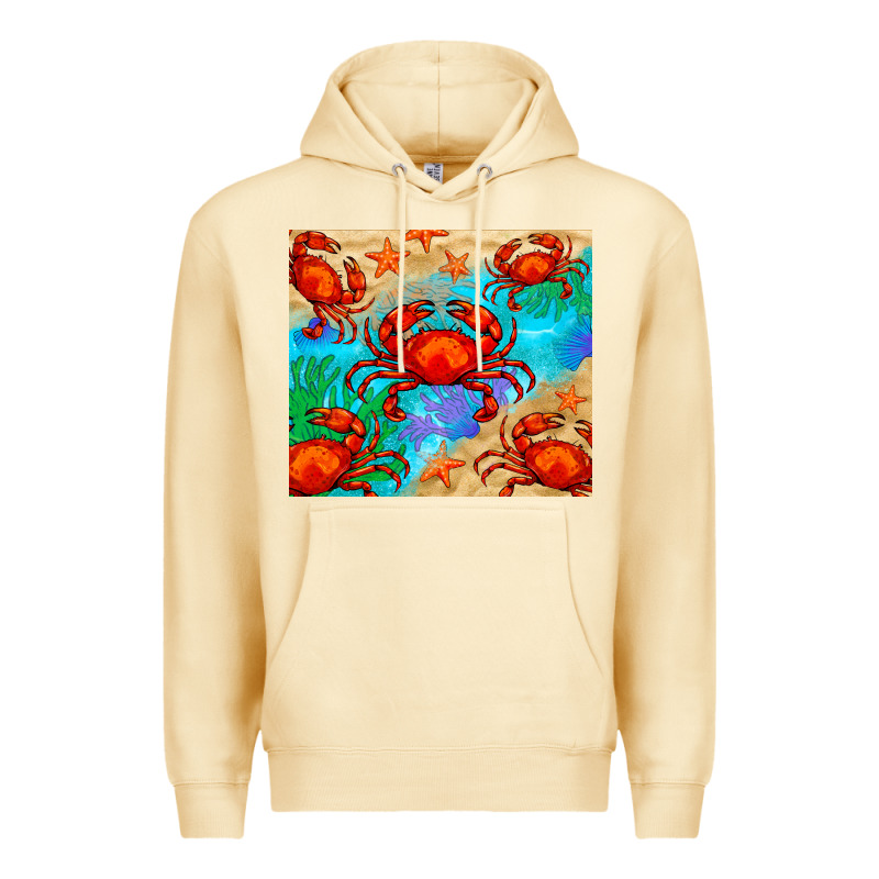 Crab Premium Hoodie by BarkalooDesign | Teevron