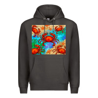Smoke crab Premium Hoodie - BarkalooDesign