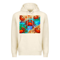 Tofu crab Premium Hoodie - BarkalooDesign