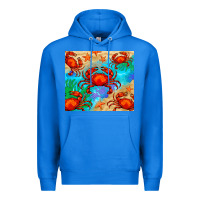 True Royal crab Premium Hoodie - BarkalooDesign