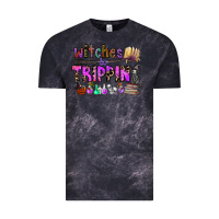 Cloud Black witches be trippin Vintage Tee - CowhideDigitalArt