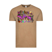 Vintage Coffee witches be trippin Vintage Tee - CowhideDigitalArt