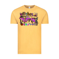 Vintage Mustard witches be trippin Vintage Tee - CowhideDigitalArt
