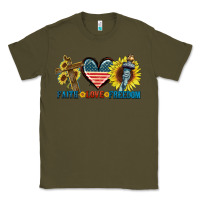 Army Green Fatih love freedom Classic Tee - FaDigitalArtStudio