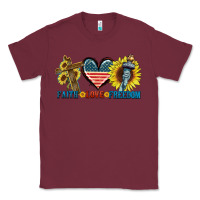 Burgundy Fatih love freedom Classic Tee - FaDigitalArtStudio