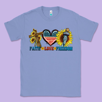 Fatih Love Freedom Classic Tee Designed By Fadigitalartstudio