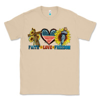 Mushroom Fatih love freedom Classic Tee - FaDigitalArtStudio