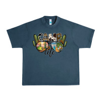 Midnight Navy camp life Urban Heavy Tee - SublimationCraftShop