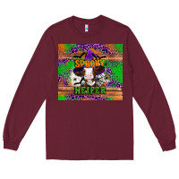 Burgundy Spooky Heifer Long Sleeve Tee - Artiststas