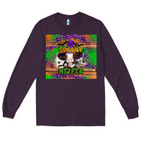 Plum Spooky Heifer Long Sleeve Tee - Artiststas