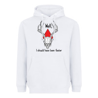 White I should have been faster Heavyweight Hoodie - Bettercallsaul