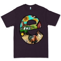 Plum farm life alphabet lowercase letters e Premium Tee - BundleAndBundleShop