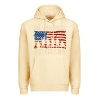 Pina Colada Thank You Veterans American Flag Patriotic Premium Hoodie - baoMotion