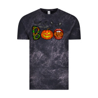 Cloud Black boo halloween Vintage Tee - CowhideDigitalArt