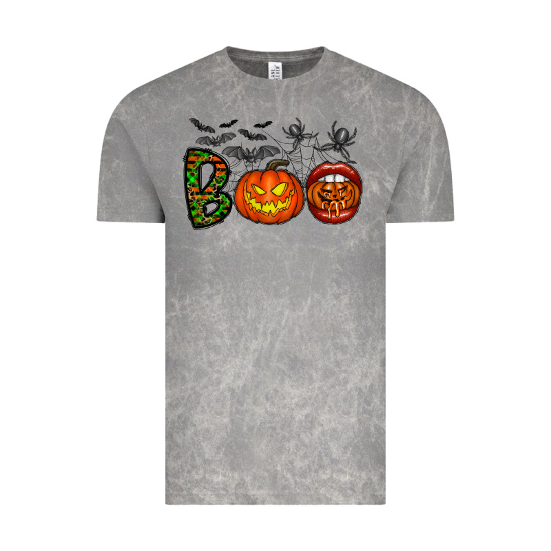 Boo Halloween Vintage Tee by CowhideDigitalArt | Teevron