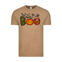 Vintage Coffee boo halloween Vintage Tee - CowhideDigitalArt