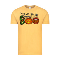 Vintage Mustard boo halloween Vintage Tee - CowhideDigitalArt