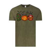 Vintage Olive boo halloween Vintage Tee - CowhideDigitalArt